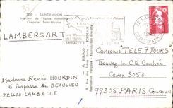 CPSM Saint Interior Emilion of the church Monolith Vault Nicolas Saint