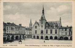 CPA Libourne setzt Abel Surchamp das Rathaus und die Kirche St Jean Baptiste