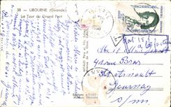 CPSM Libourne der Aufsatz des grossen Hafens