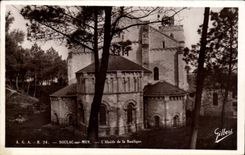 CPSM Soulac on Sea the apse of the basilica