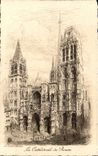 CPA the cathedral of Rouen