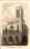 CPA the cathedral of Soissons