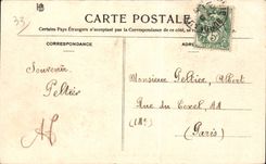 CPA Libourne Rander der Insel und Umdrehung der grossen Brucke