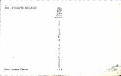 CPSM Schauspielerkino Philippe Nicaud