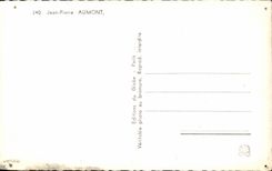 CPSM Actor Cinema Jean Pierre Aumont