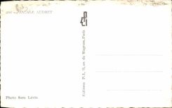 CPSM Actor Actress Cinema Pascale Aubert