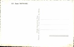 CPSM Actor Actress Cinema Susan Hayward