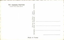 CPSM Actor Actress Cinema Liselotte Pulver Sam Levin