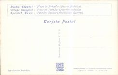 CPA Spain Spain Espana Exposicion Internacional de Barcelona 1929 El Patio del Farolillo