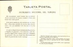 CPA Spain Spain Espana Exposicion Internacional de Barcelona Pueblo Espanol Graded of Santiago