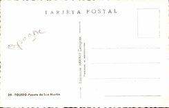 CPSM Spain Spain Espana Toledo Puente de San Martin