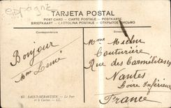 CPA Spain Espana Spain San Sebastian El puerto there casino