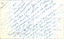 CPA Palavas Floods Entrance of the port seen of the sea