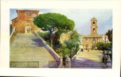 CPA Italien Italien Rom Campidoglio E das aracoeli