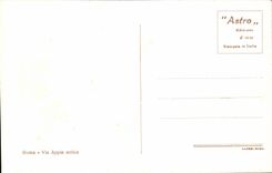 CPA Italien Italien Rom uber Appia antica