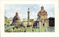 CPA Italien Italien Rom Foro Trajano