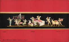 CPA Italy Italia pompei Firorai Put dei Vetth Ange Angel Chevre Goat