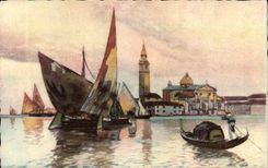 CPA Italy Italia Venezia Insulated di San Giorgio Maggiore
