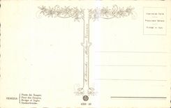 CPA Italy Italia Venezia Big shot del Sospiri