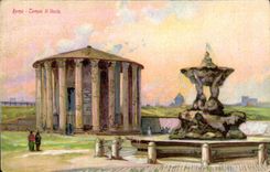 CPA Italien Italien Rom Tempio di Vesta