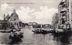 CPA Italy Italia Venezia Canal large da Calle Valareno