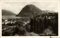 Italia - Italy - Italy - Lugano - Panorama and Mte S Salvatore - CPA