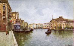 Italia - Italy - Italy - Venice - Venezia - Canal Large - CPA