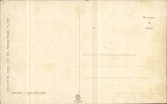 Italy - Italy - Italia - Milano - Milan - Arco della Pace - CPA