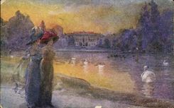 Italia - Italy - Italy - Miolano - Milan - Giardini Pubblici E Reale City - CPA