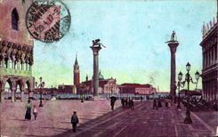 Italia - Italy - Italy - Venezia - Venice - Piazzetta E Molo - CPA