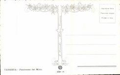 Italia - Italy - Italy - Venice - Venezia - Panorama del Molo - CPA