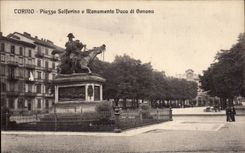 Italia - Italy - Italy - Torino - Turin - Piazza Solferino Duca di Genova - CPA