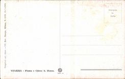 Italia - Italy - Italy - Venice - Venezia - Piazza E Chiesa S Marco - CPA