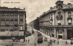 Italia - Italie - Italy - Torino - Turin - Via Cernaia - CPA 