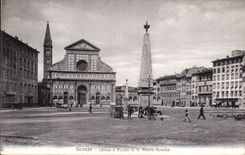 Italia - Italia - Italia - Florencia - Firenze - plaza de Chiesa E - CPA