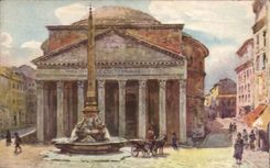 Italia - Italie - Italy - Rome - Roma - Il Pantheon - CPA 