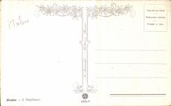 Italia - Italia - Italia - Roma - Roma el el panteon - CPA