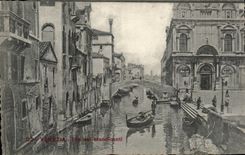 Italia - Italy - Italy - Venice - Venezia - Rio del Mendicanti - CPA