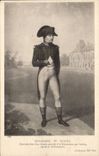 CPA Napoleon Bonaprte 1st Reproduction consul of a drawing carries out in Malmaison by Isabey after the 18 Brumaire