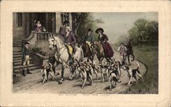 CPA Chasse has On the way court Sanderson Weills Chiens Dogs