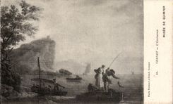 CPA Vernet L'eminence Musee de Quimper 