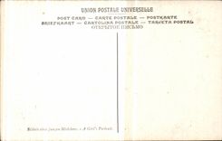 CPA Gallot Portrait de jeune fille