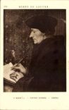 CPA Paris Musee du Louvre Holbein Portrait d'Erasme
