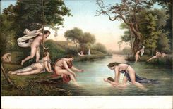 CPA Paris the child of Bacchus