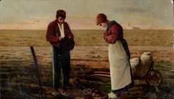 CPA Paris the angelus Millet