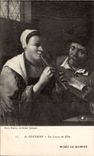 CPA Musee de Quimper Tenniers La lecon de flute