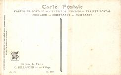 CPA Paris Salons de Paris Bellanger Au village