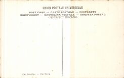 CPA East Alfred the storm Museum of Luxembourg Paris