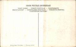 CPA Hereau L'approche de l'orage Moutons Sheep