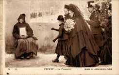 CPA Museum of Luxembourg Paris Friant All Saints' day